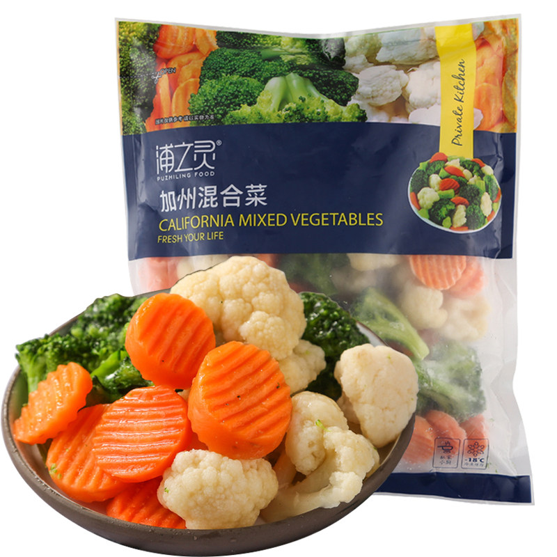 浦之灵900g冷冻加州混合菜