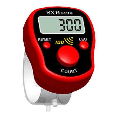 2025夜光计数器大屏幕老人用记数器记次器念数器戒指型静音计次器