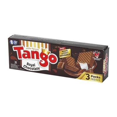 Tango探戈印尼进口威化饼干120g/盒巧克力香草