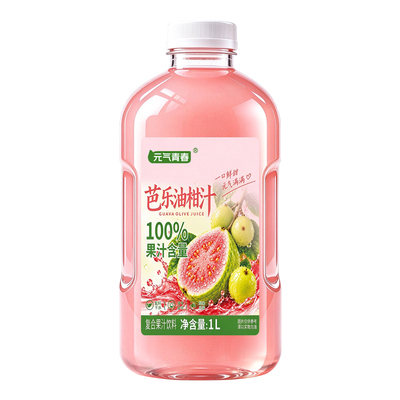 芭乐油柑汁桑葚汁车厘子汁1L大瓶