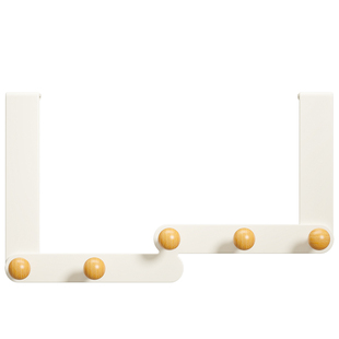 门后挂钩免打孔挂衣架入户门上挂衣服神器卧室门背包包收纳置物架