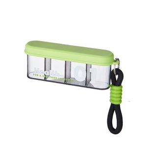 便携式药盒迷你款小药品分装盒大容量随身携带一周保健收纳神器