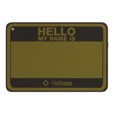 Helinox个性化创意名牌贴