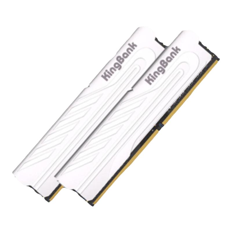 金百达银爵DDR4 3600频率16Gx2海力士颗粒8Gx2星刃32G白刃灯套条