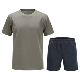 正品体能训练服短袖套装男女健身运动夏季速干透气体能服t恤短裤