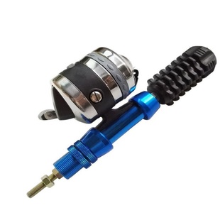 复合弓反曲直拉弓箭打/射鱼渔轮金属底座不锈钢导杆 英制螺纹装备