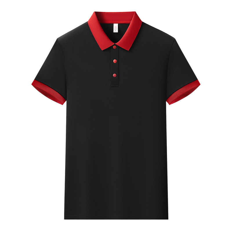 餐饮服务员工作服短袖夏季定制POLO衫餐厅火锅奶茶店饭店工装t恤