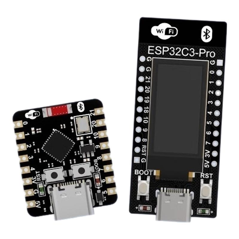 鹿小班ESP32C3 PRO开发板人工智能物联网micropython图形化esp32