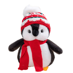 可爱小企鹅玩偶毛绒玩具圣诞节生日礼物女生送女朋友闺蜜儿童实用