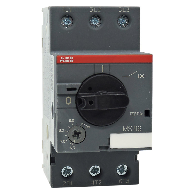 正品ABB热磁电机断路器MS116-4.0 MS132-25 MS165-54马达保护开关