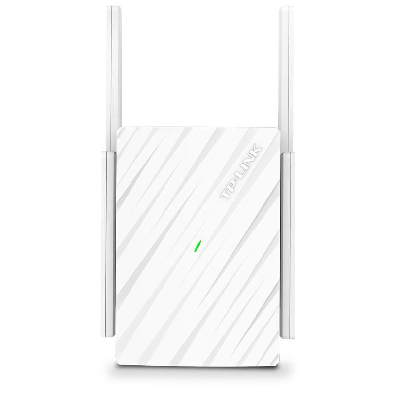 TP-LINK信号放大器WiFi增强器5G扩展器接收扩大家用无线网络中继千兆双频加强穿墙tplink路由1200M桥接拓