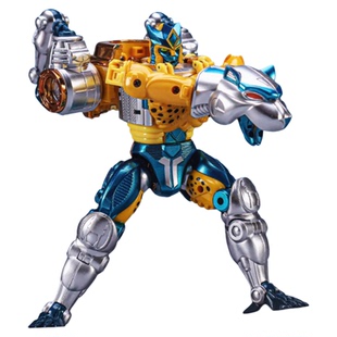 当天发货 ta黄豹勇士变形玩具模型bw猛兽侠豹司令超能勇士金刚