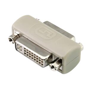 绿联dvi转接头母对母直通头连接电脑电视DVI24+5串联线信号延长器