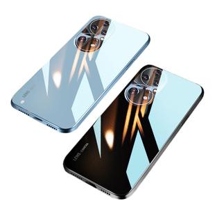 适用华为p50玻璃手机壳p50pro高档全包e保护套por网红高端新款p限量版5g外壳男女款曲面屏荣耀华曲屏后高级感
