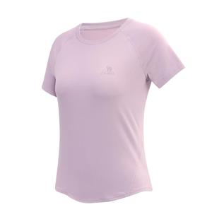 骆驼瑜伽服女款短袖夏季清爽透气跑步衣运动服上衣速干健身服t恤