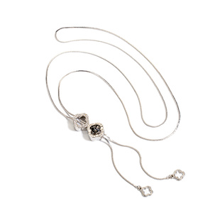 毛衣链大气高档高级感毛衣项链女款2026新款长款装饰轻奢配饰挂件