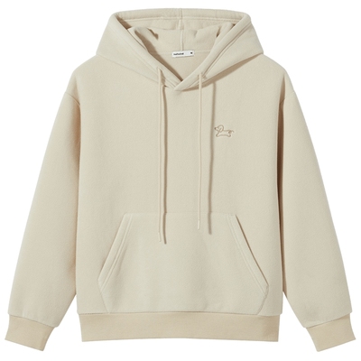 热风2025年冬季新款女士连帽卫衣