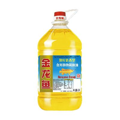 金龙鱼5L/桶食用植物调和油5L×1桶