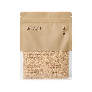 soacai钢切燕麦片老式传统燕麦钢切原切纯进口早餐营养隔夜燕麦