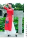 L5073 Cheongsam плюс белые брюки