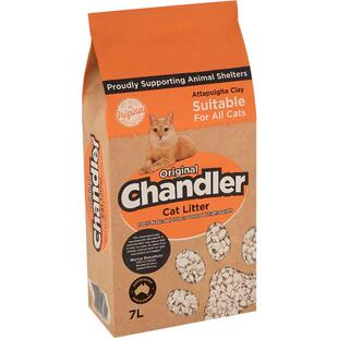 【自营】CHANDLER澳洲35年免铲除臭猫砂瞬吸锁臭大颗粒少外带矿砂