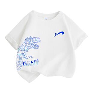 贵人鸟童装男童短袖t恤2026新款青少年半袖夏装儿童夏季纯棉体恤