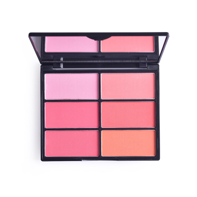 卡梅拉高级定制六色腮红盘多色