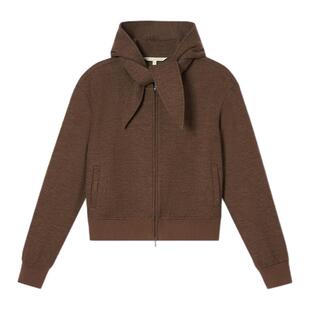 【周雨彤同款】PSALTER诗篇系结领短款箱型连帽外套2025冬款