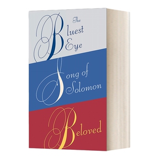 托妮·莫里森三册套装 英文原版 Toni Morrison 蓝的眼睛 所罗门之歌 宠儿 诺贝尔文学奖得主 英文版 进口英语原版书籍