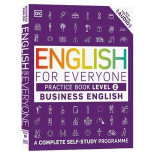 DK人人学英语商务英语2练习册 English for Everyone Business English Level 2 Practice Book 自学书籍 雅思托福用书英文原版