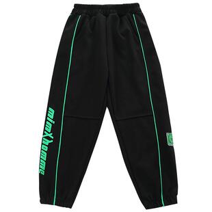 童装男童裤子秋冬装2025新款冬季加绒中大童休闲裤儿童运动卫裤潮