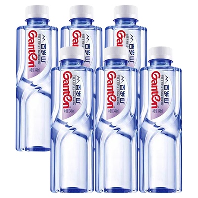 【芭芭农场】百岁山饮用矿泉水348ml*6瓶