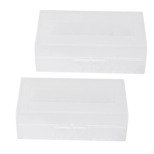 2节21700 20700锂电池盒收纳盒磨砂防刮环保材料小盒子 包邮