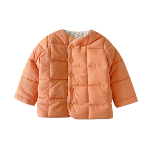 男女宝宝棉服冬季加厚外套婴儿冬装外出抱衣羽绒棉衣棉袄上衣保暖