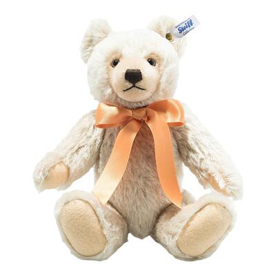 德国Steiff史戴芙收藏开放版奶油色泰迪熊毛绒玩具生日礼物送女友