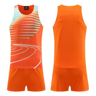 体育生训练服田径背心田径体育生训练服夏季体考田径运动员比赛服