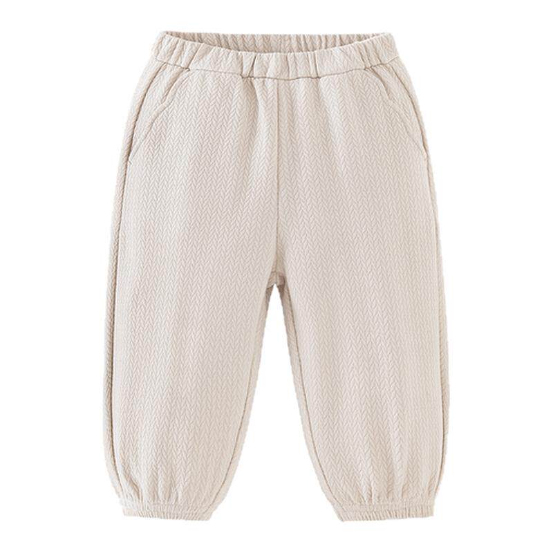 【不勒裤】迷你巴拉女童宝宝长裤春新品不易变形立体提花甜美裤子