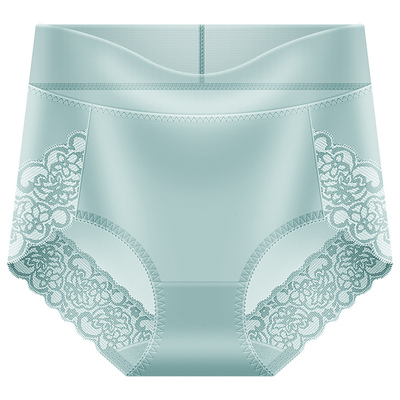 无痕内裤女冰丝中腰夏季薄款透气