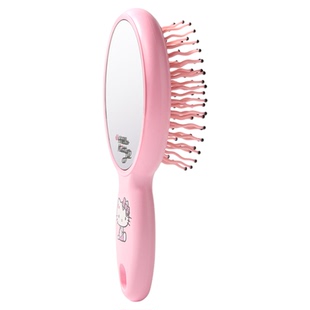 MINISO名创优品HelloKitty梳子镜子二合一可爱便携小随身气垫梳带