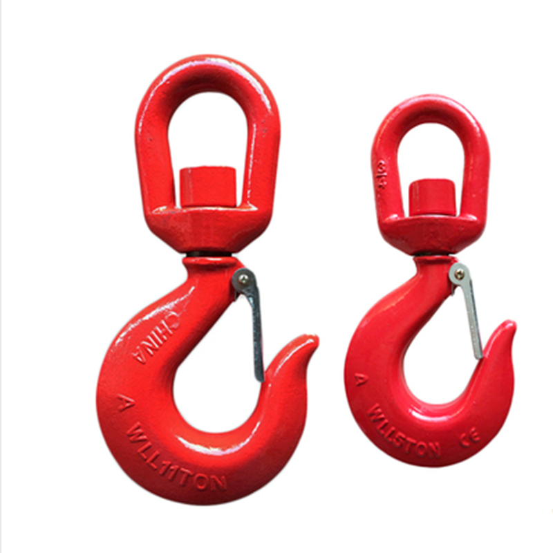 神力360度旋转吊钩美式合金钢钩模具吊环起重货钩挂钩吊装索具