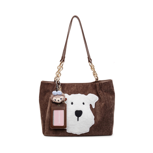 艾米兔女包2026新款潮流简约小众设计时尚通勤大容量单肩托特包