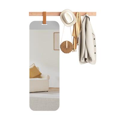 入户壁挂穿衣镜挂衣架一体