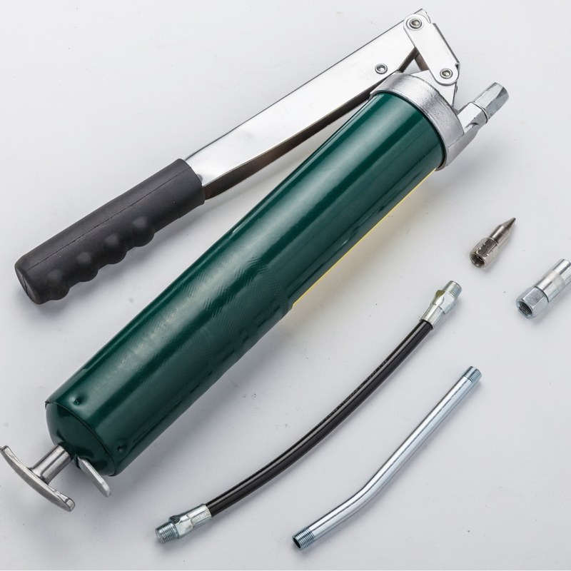 批发压杆式高压手动400克省力油枪挖掘机黄油枪黄油枪 500cc