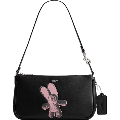 【新品】COACH/蔻驰女士FLOPPY图案PLAZA手袋单肩包斜挎包手提包
