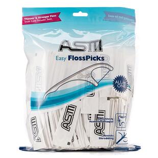 cleanpik护理牙线棒便携式随身牙签家庭装不易起毛单支独立350支