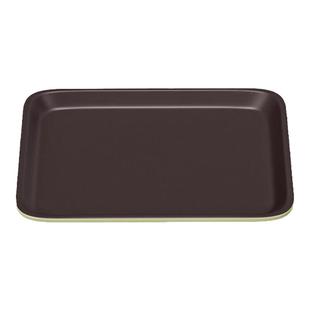 钢化快餐盘防滑托盘商用KTV酒店餐厅端菜托盘长方形托盘圆形商用