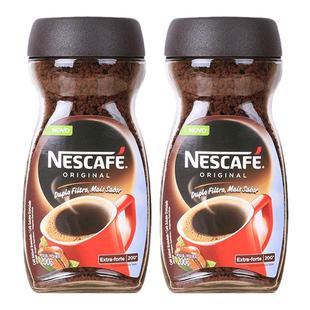 巴西进口Nestle雀巢咖啡醇品速溶黑咖啡无蔗塘添加纯美式提振精神