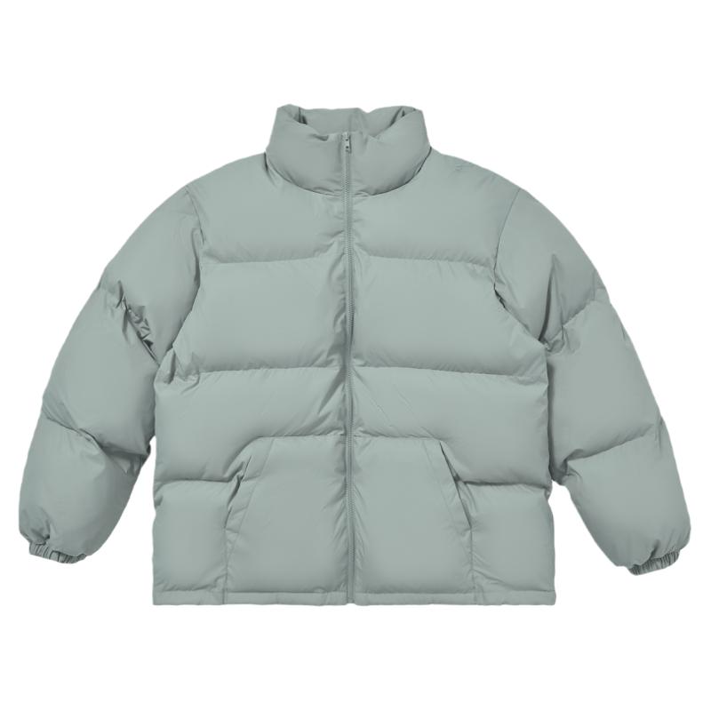 个性肩部刺绣面包棉服秋冬保暖男