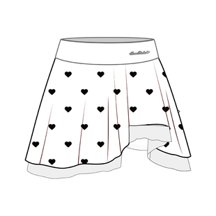 Betty Boop联名Spin蕾丝转转裙网球裙女a字半身裙运动服PomPeche