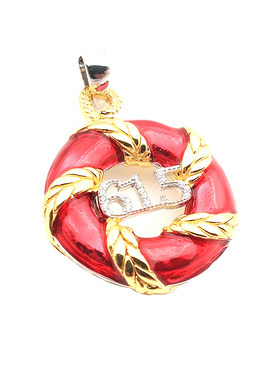 数字吊坠925纯银男女私人定制